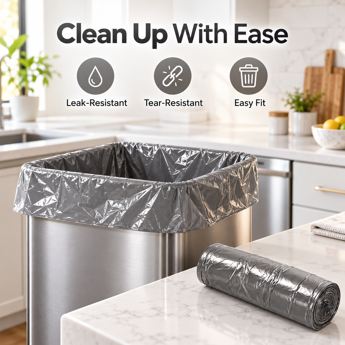 Drawstring Trash Bags