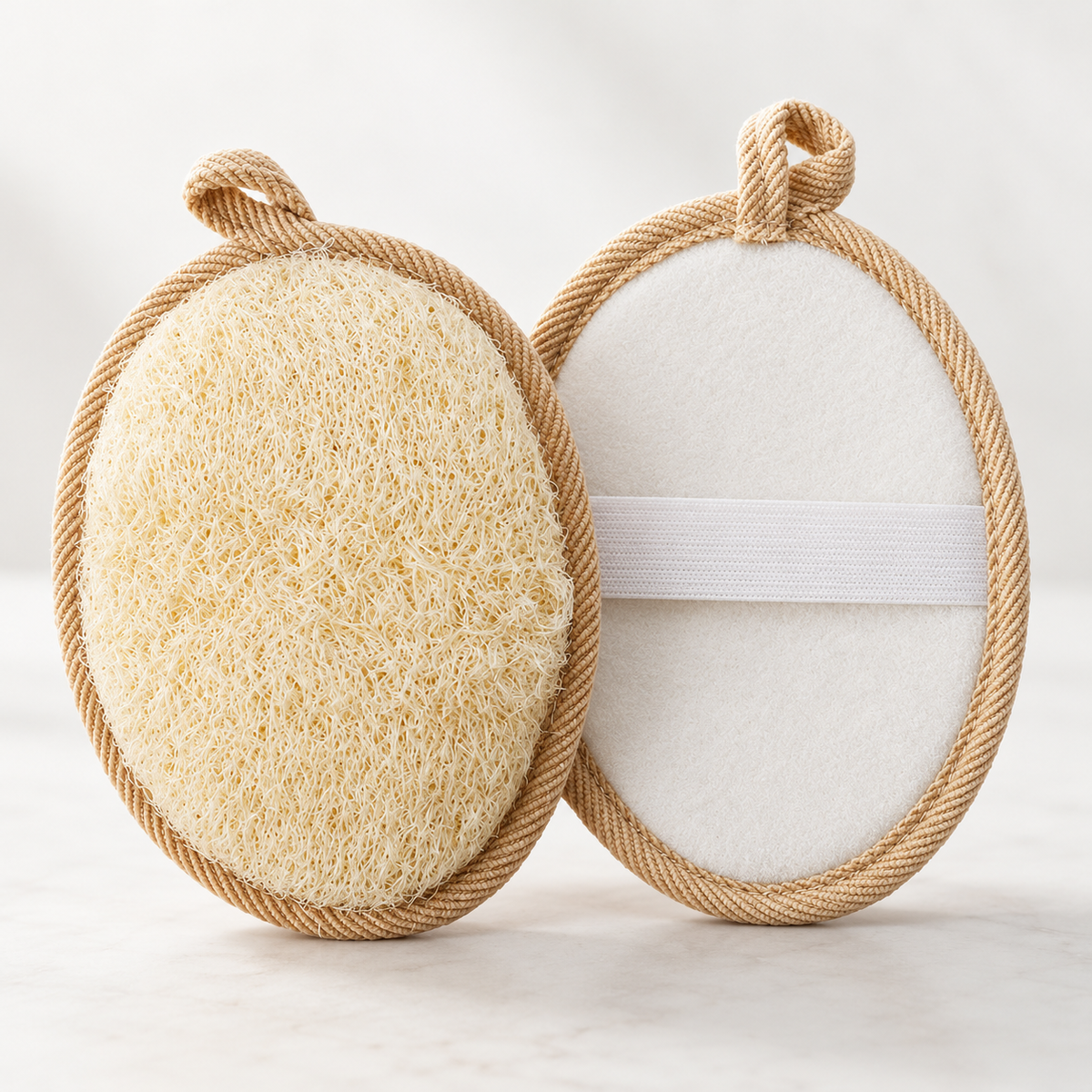 Loofah Bath Scrubber Pad