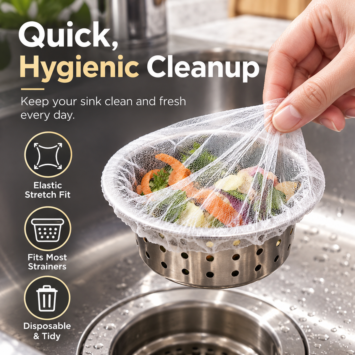 Disposable Sink Strainer Bags