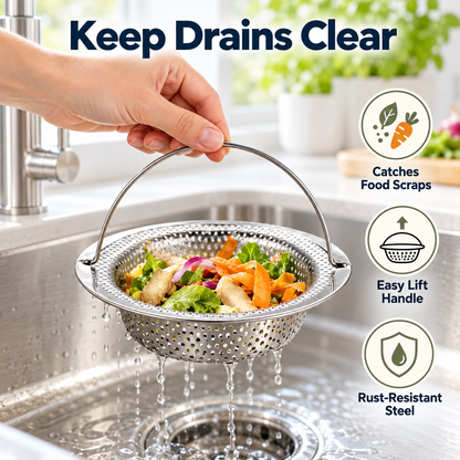 Stainless Steel Sink Strainer