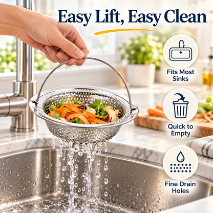 Stainless Steel Sink Strainer